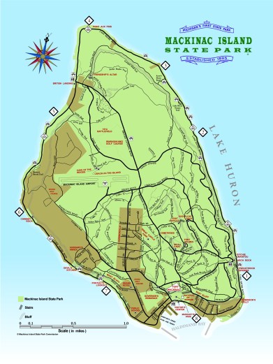 Mackinac-Island-State-Park-Map-with-Mile-Markers-01
